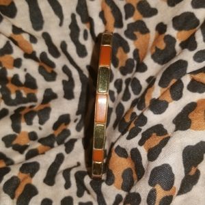 3/$10 Orange & Gold Bangle Bracelet